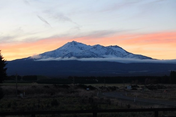Ruapehu sunset