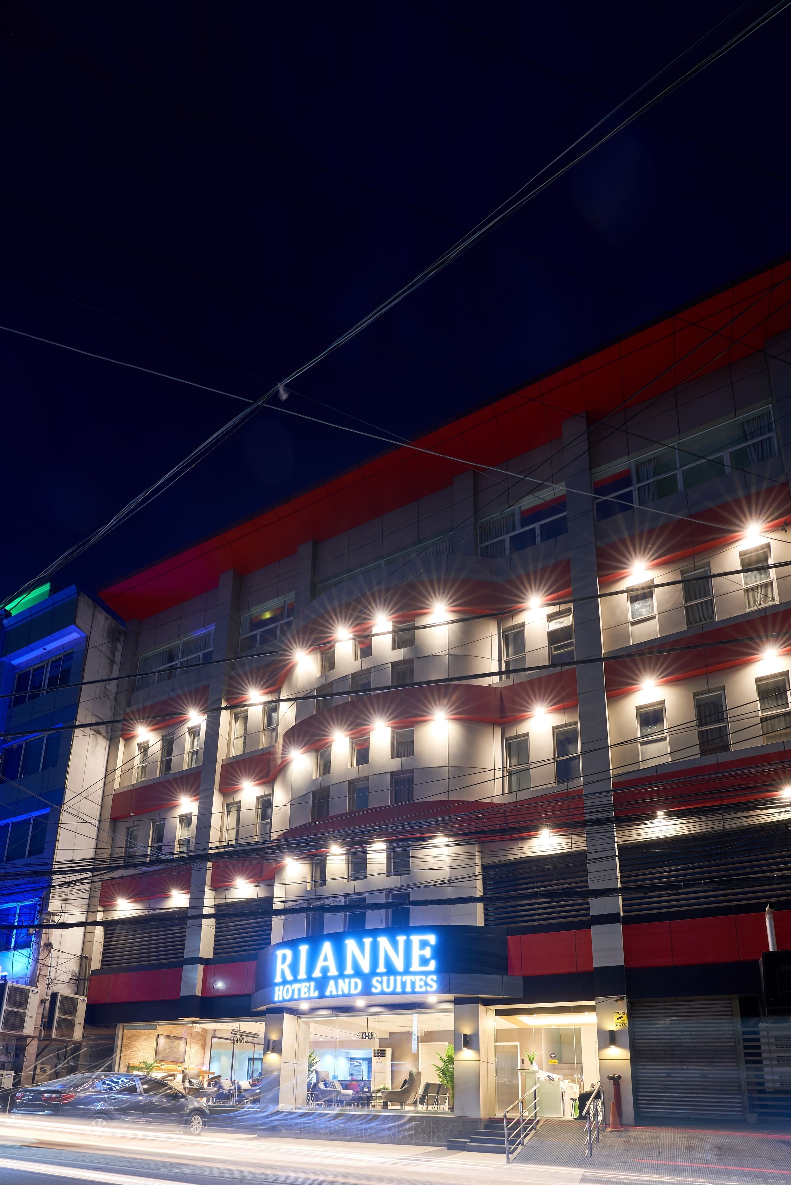 front of property – evening/night