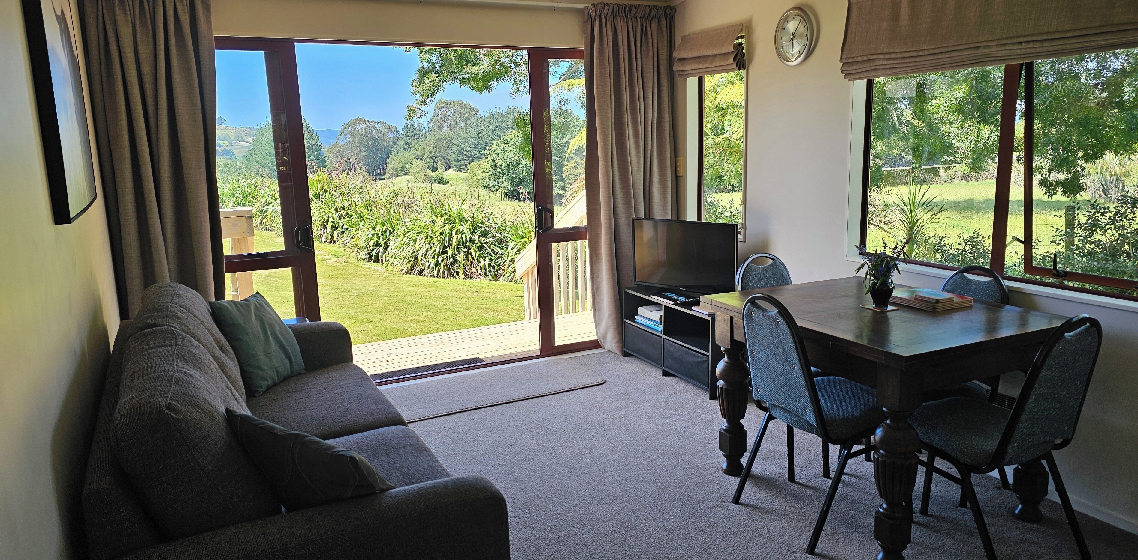 Télévision, livres, chaîne hi-fi