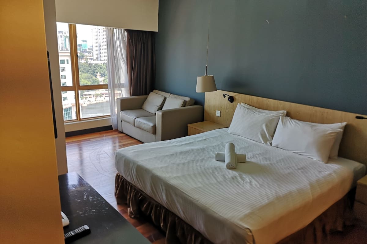 Down duvets, in-room safe, laptop workspace, blackout curtains
