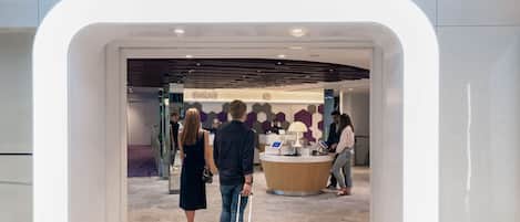 Entrée de l’hébergement