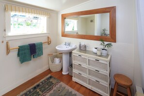 Ducha y secador de pelo