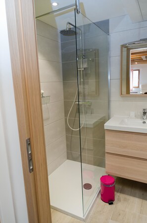Departamento Confort (102) | Regadera en el baño