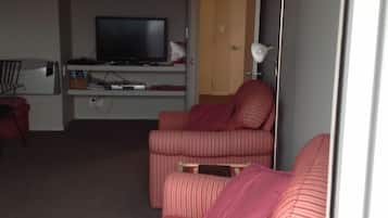 Smart TV, DVD player, books