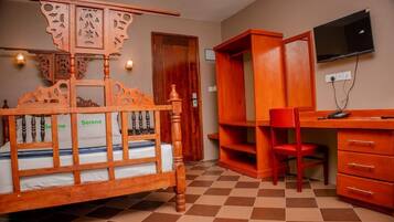 1 chambre, literie de qualité supérieure, bureau