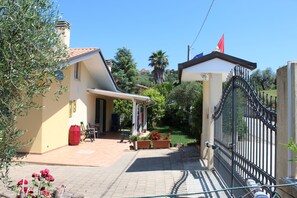 Façade de l’hébergement