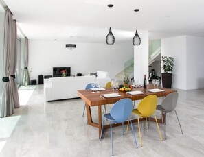 Dining - Villa Dupcic - Five-Bedroom Villa with Private Pool and Sea View (Zaton)