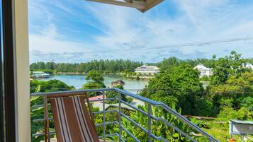 Standard Room, 1 Bedroom, Partial Ocean View | Balcony view