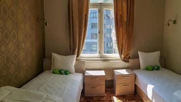 Twin Room | Blackout drapes, iron/ironing board, free WiFi, bed sheets
