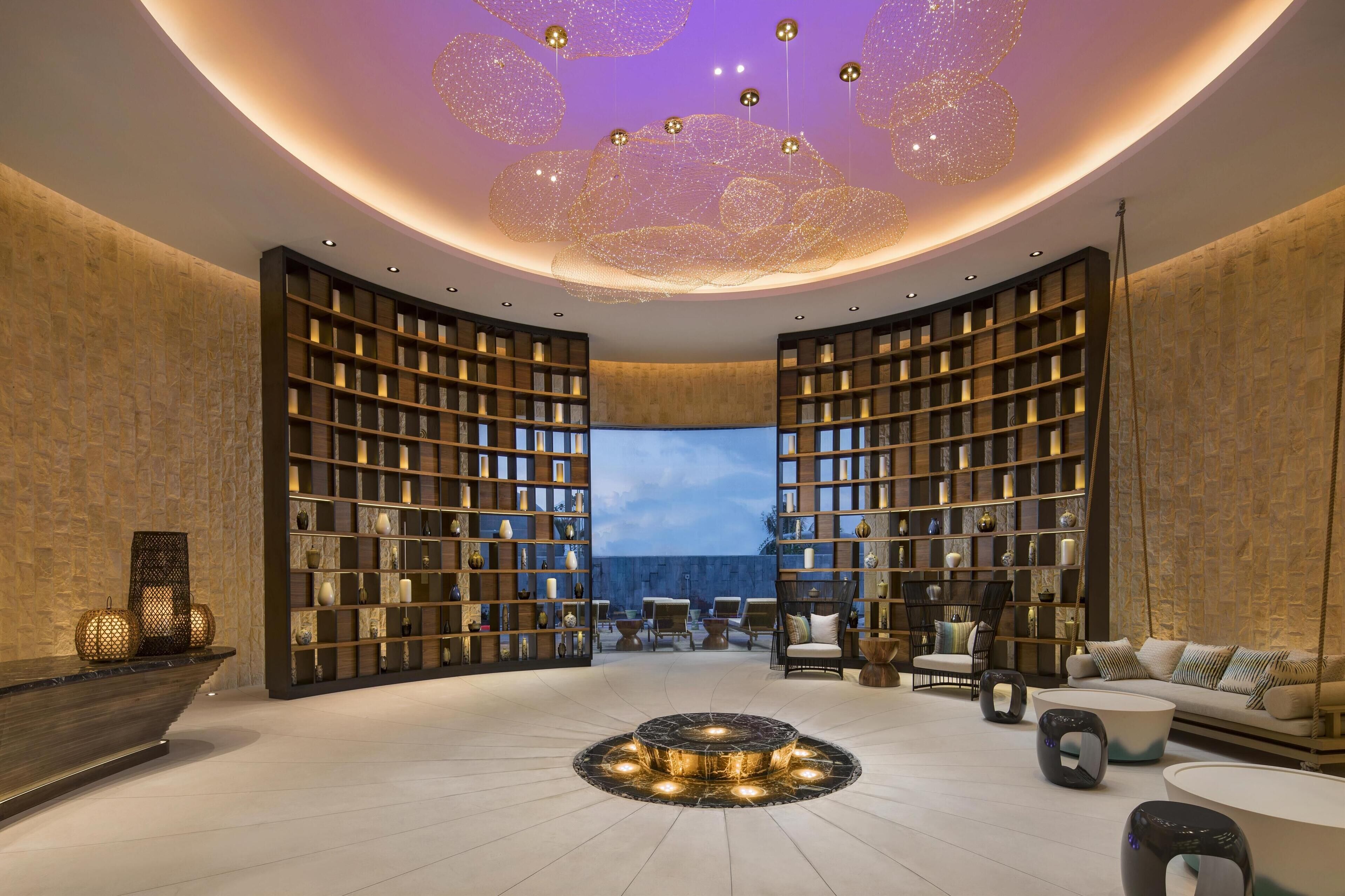 couples treatment room(s), sauna, hot tub, steam room, body treatments