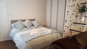 Cabana, 1 cama Queen | 1 quarto, escrivaninha, espaço de trabalho para notebook