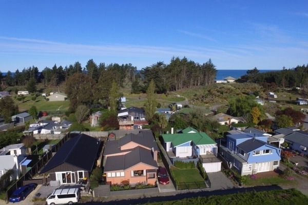 House looking towards the beach