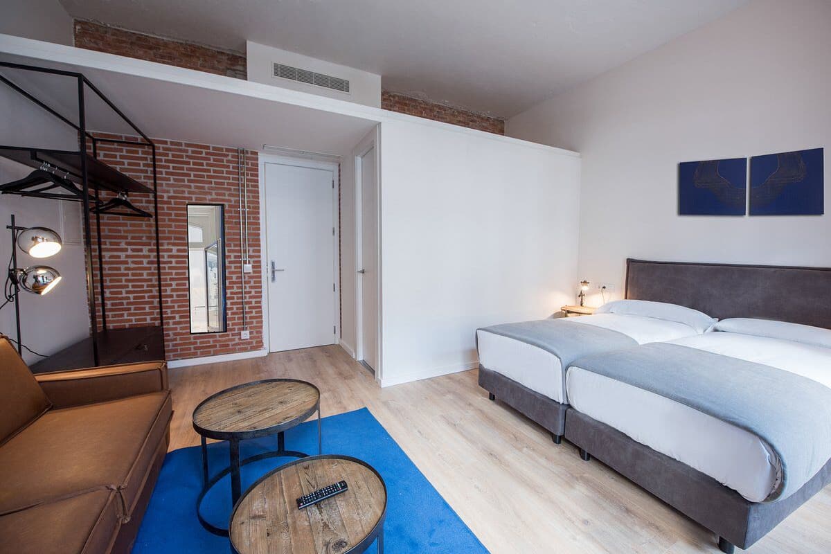 1 bedroom, blackout drapes, soundproofing, free WiFi