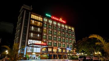 Front of property – evening/night