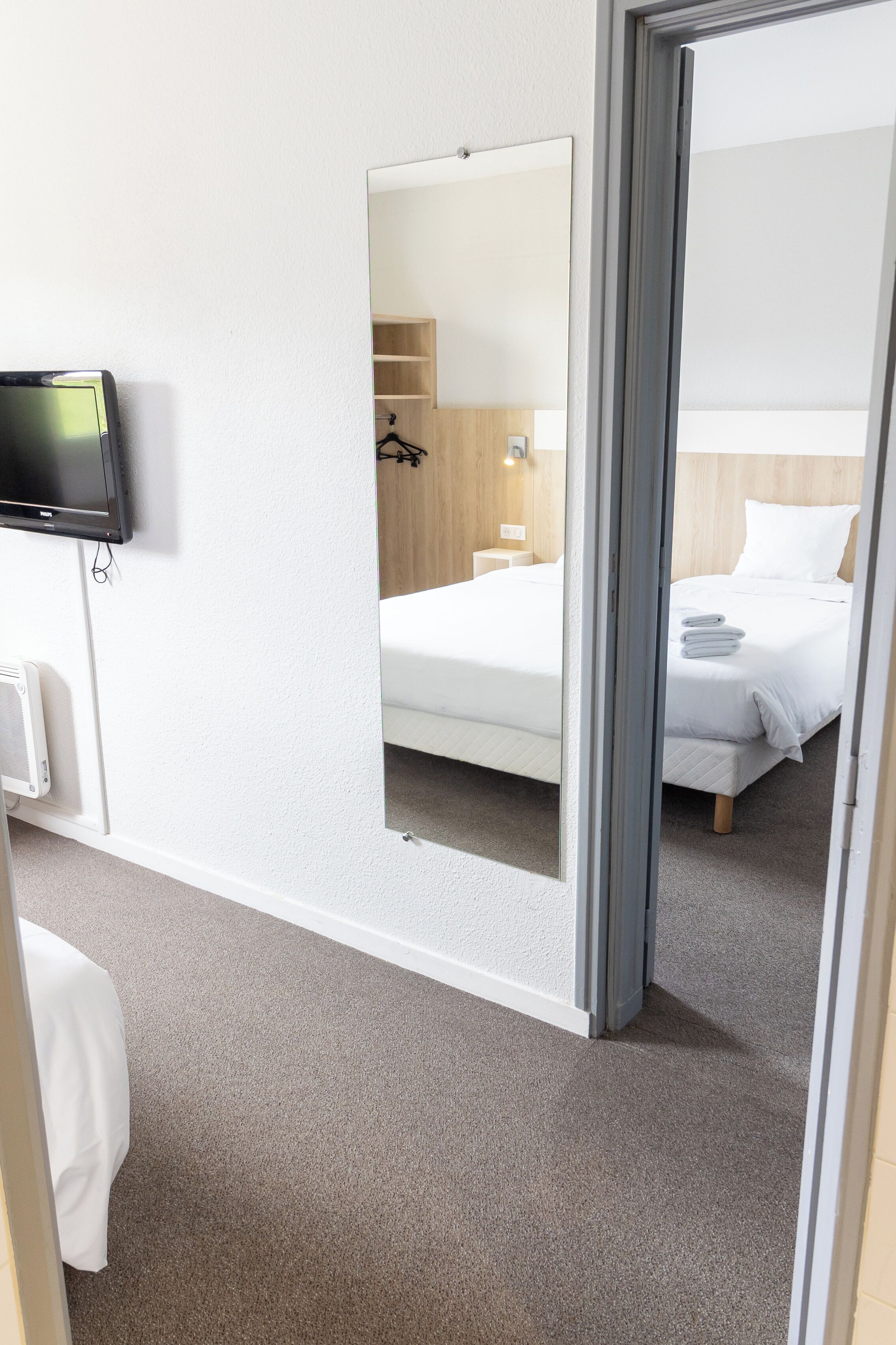 Room, Multiple Beds, Connecting Rooms | Desk, blackout curtains, soundproofing, free WiFi