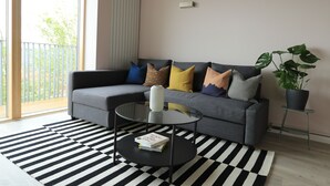 Townhouse – exclusive, 4 soverom | Oppholdsrom | Smart-TV og Netflix