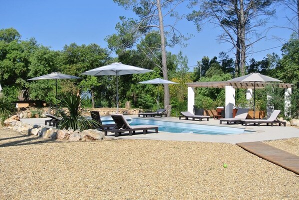 Seasonal outdoor pool - Villa Carpe Diem (Lorgues)