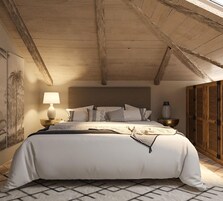 Caja de seguridad en la habitación y cortinas blackout 