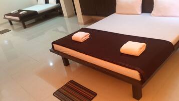 Family Double or Twin Room | Egyptian cotton sheets, premium bedding, memory-foam beds, in-room safe