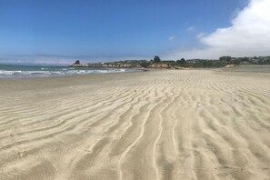 Aan het strand