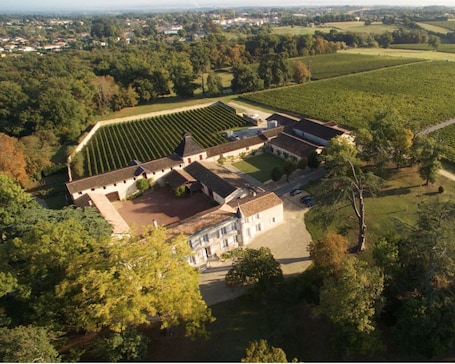 View from property. Château Sénailhac