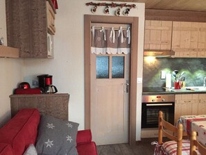 Interior - Atmosphere Studio Chalet - Ranking 3 stars - internet access (Thollon-Les-Mémises)