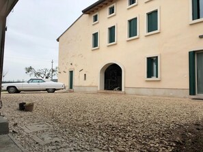 Fassade der Unterkunft