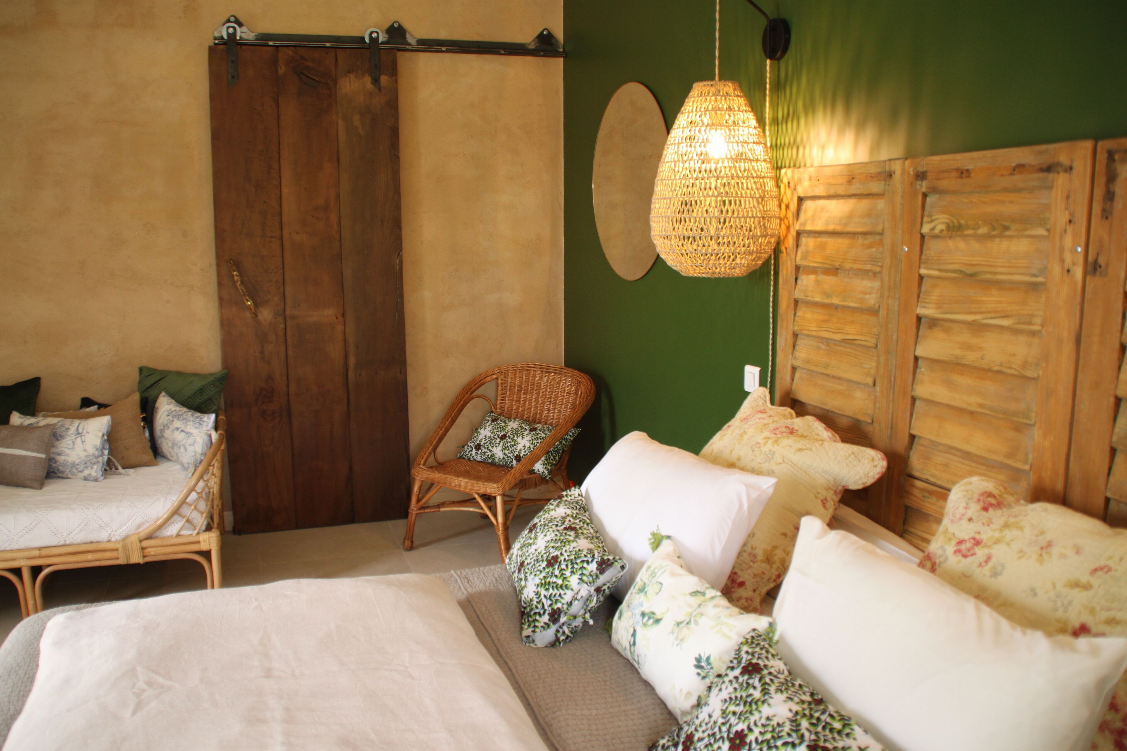 Chambre Double, vue jardin