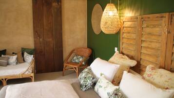 Chambre Double, vue jardin