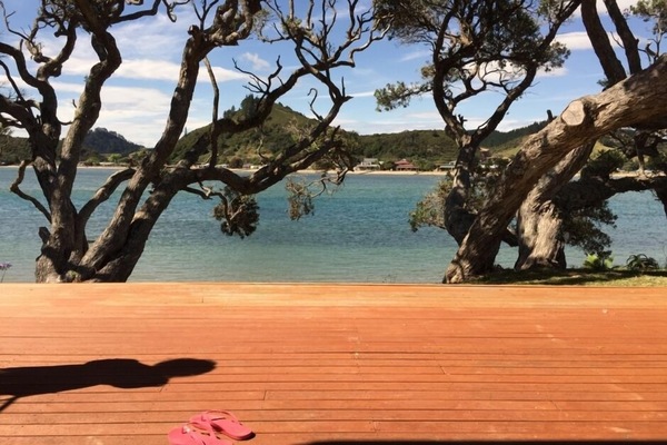 Vue sur la plage/l’océan