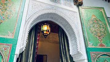 Entrada de la propiedad