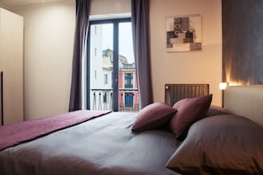Habitación Deluxe doble, balcón | Balcón