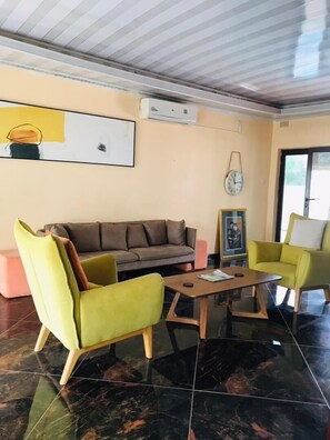 Sitzecke in der Lobby