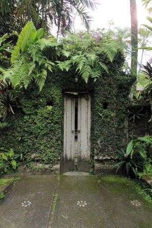 Deluxe Garden View | Terrace/patio - Tegal Sari Accomodation (Ubud)