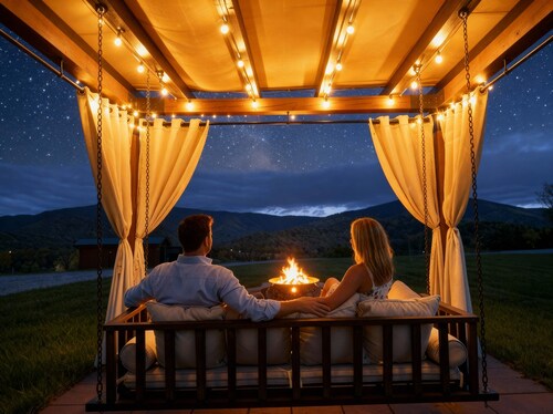 GUESTS RAVE: Super Clean. LURAY Log Cabin Mountain Views Hot Tub Stone Fireplace