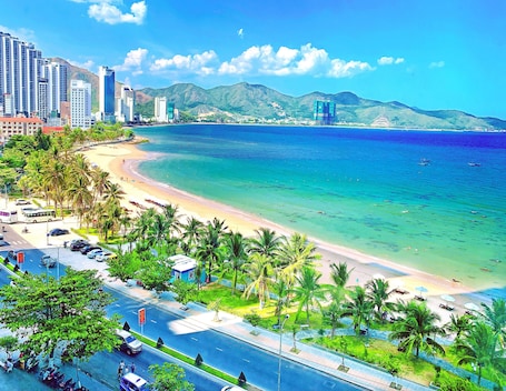 Vista a la playa o al mar