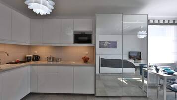 Frigorífic, microones, placa de cuina i rentaplats