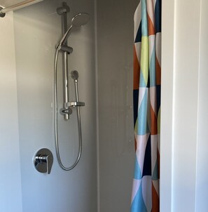 Shower, hair dryer