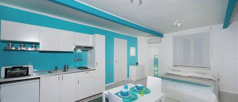 1 غرفة نوم ومكواة/لوح كي وواي فاي وملاءات أسرّة