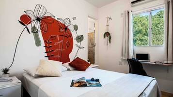 Standard Double Room | Laptop workspace, free WiFi, bed sheets