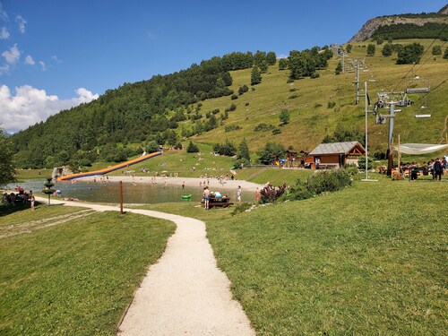 Studio accredits 3clés the slopes Centre station free wifi