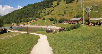 Studio accredits 3clés the slopes Centre station free wifi