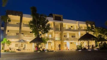 Front of property - evening/night