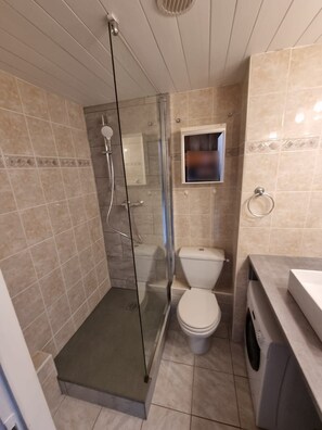 Shower, hair dryer - Studio quiet with stunning views over the valley (Montvalezan)