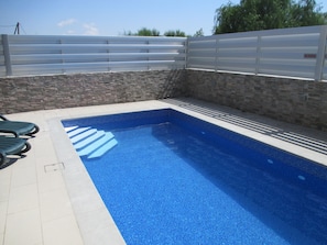 Outdoor pool - Luxury 5 star villa private pool and patio in quiet village, Larnaca. (Oroklini)