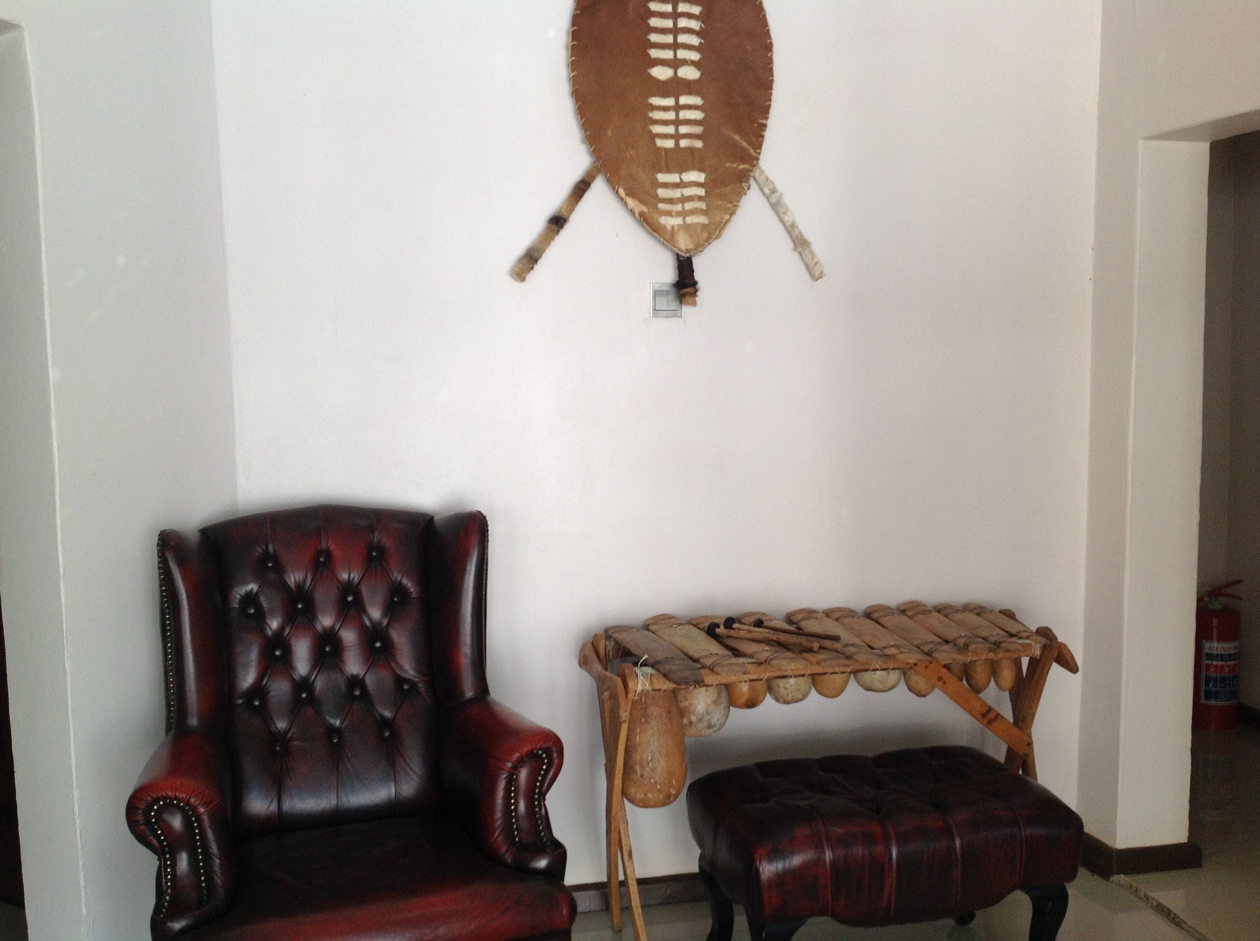 Sala de estar en el lobby