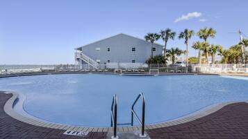 Indoor pool, a heated pool