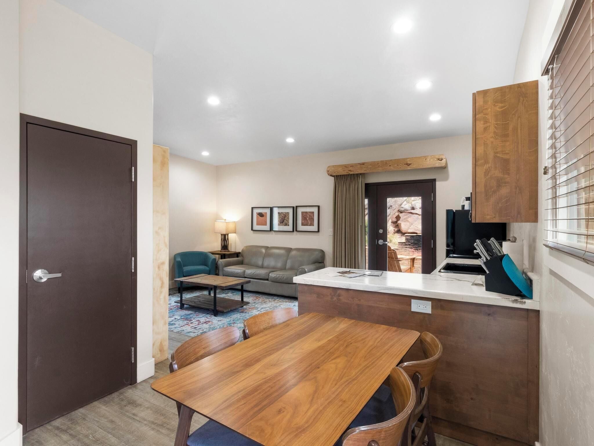 luxury suite, 1 king bed with sofa bed | private kitchen