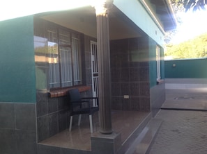 Façade de l’hébergement