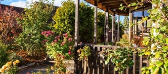 Warm with fireplace, English country style, nice garden, Starlight De Heaven!